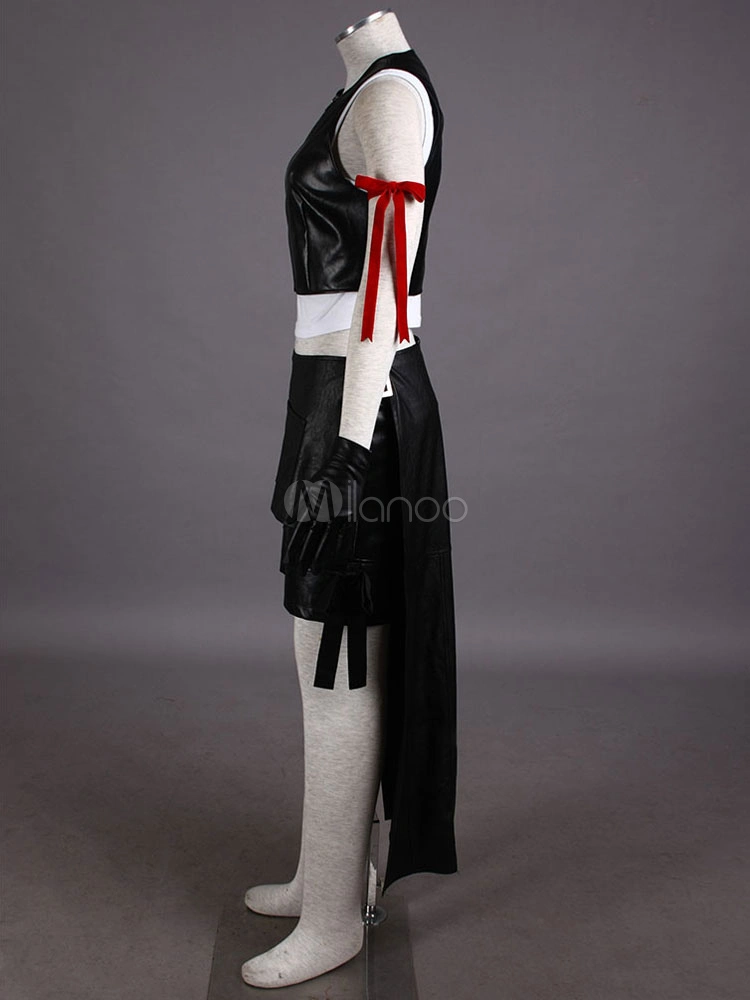 Final Fantasy Tifa Lockhart Halloween Cosplay Costume 4 Final Fantasy Tifa Lockhart Halloween Cosplay Costume - Image 2