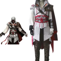 Inspired By Assassin's Creed II Ezio Auditore Da Firenze Carnival Cosplay Costume