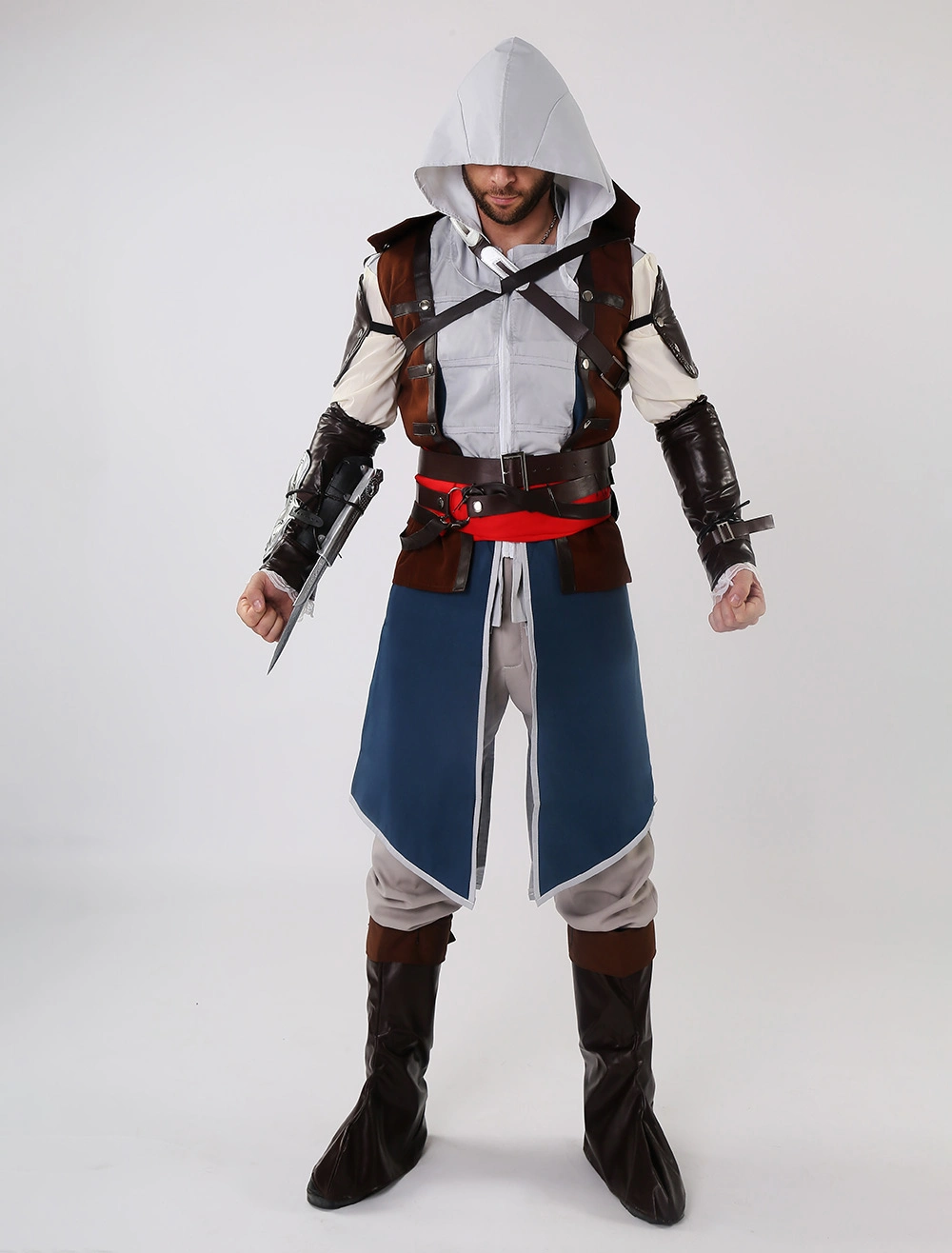 Inspired By Assassin's Creed IV Black Flag Edward James Kenway Halloween Cosplay Costume 4 Inspired By Assassin's Creed IV Black Flag Edward James Kenway Halloween Cosplay Costume - Image 2