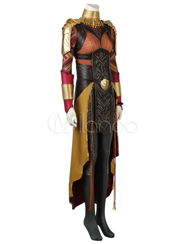 Marvel Comics Black Panther Okoye Halloween Cosplay Costume 4 Marvel Comics Black Panther Okoye Halloween Cosplay Costume - Image 2