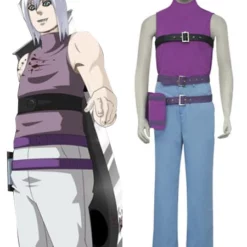 Naruto Taka Hawk Suigetsu Hozuki Cosplay Costume