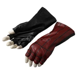 SpiderMan Homecoming Peter Cosplay Red American Comics Costume Set In 6 Pieces For Men -Halloween Shop 201708041005428903734