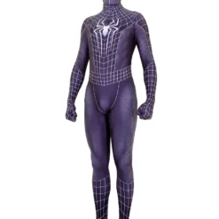 Marvel Comics Venom Spider Man Black Jumpsuit Marvel Comics Film Cosplay Costume