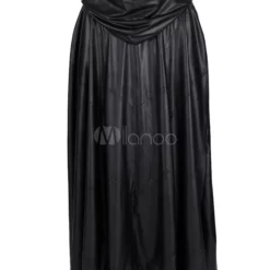 Star Wars Cosplay Star Wars: The Rise Of Skywalker Kylo Ren Black Outfit Cloak Faux Leather Cosplay Costume Deluxe Edition -Halloween Shop 201909101449454843684
