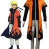 Naruto Uzumaki Naruto Sixth Hokage Uniform Anime Cosplay Costume -Halloween Shop 201909101916072021027