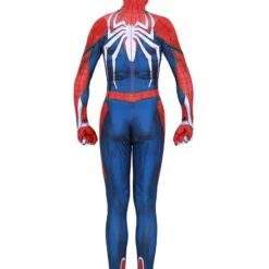 Marvel Comics Spider Man Advanced Suit Cosplay Costume Red Film Lycra Spandex Jumpsuit Leotard Marvel Comics Cosplay Costume -Halloween Shop 201909181901527631552