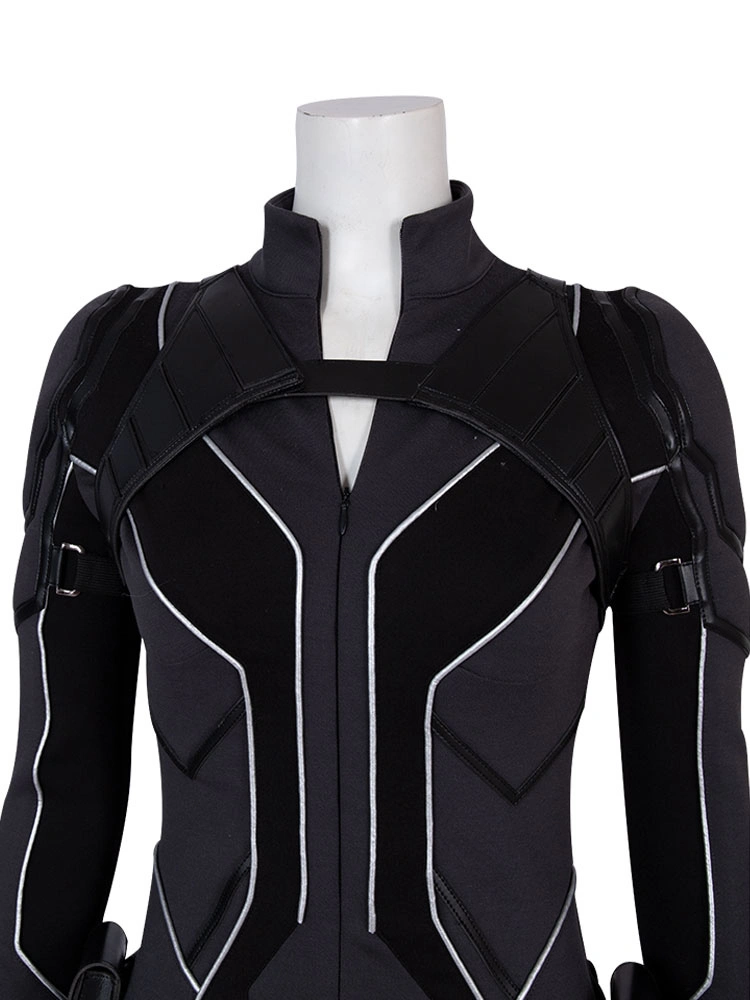 Marvel Comics Black Widow Cosplay Natasha PU Jumpsuit Cosplay Costume 7 Marvel Comics Black Widow Cosplay Natasha PU Jumpsuit Cosplay Costume - Image 5