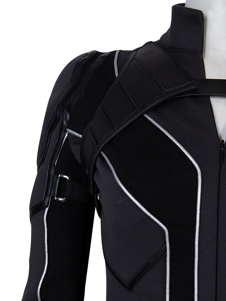 Marvel Comics Black Widow Cosplay Natasha PU Jumpsuit Cosplay Costume 8 Marvel Comics Black Widow Cosplay Natasha PU Jumpsuit Cosplay Costume - Image 6