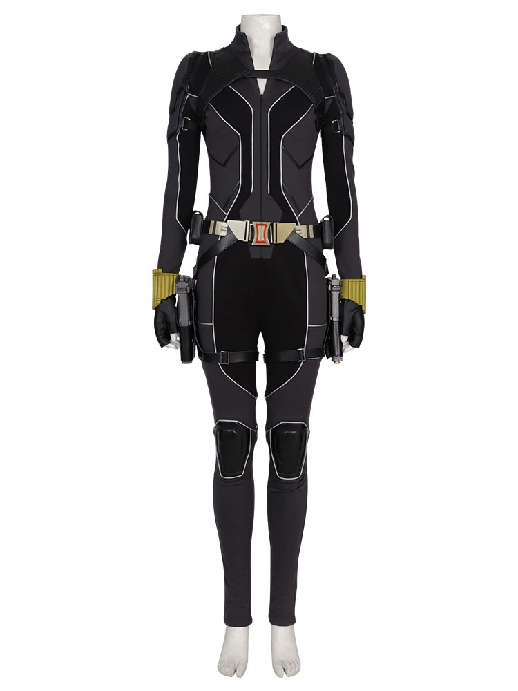 Marvel Comics Black Widow Cosplay Natasha PU Jumpsuit Cosplay Costume 3 Marvel Comics Black Widow Cosplay Natasha PU Jumpsuit Cosplay Costume