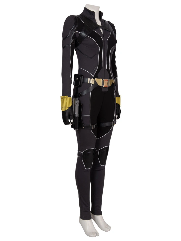 Marvel Comics Black Widow Cosplay Natasha PU Jumpsuit Cosplay Costume 5 Marvel Comics Black Widow Cosplay Natasha PU Jumpsuit Cosplay Costume - Image 3