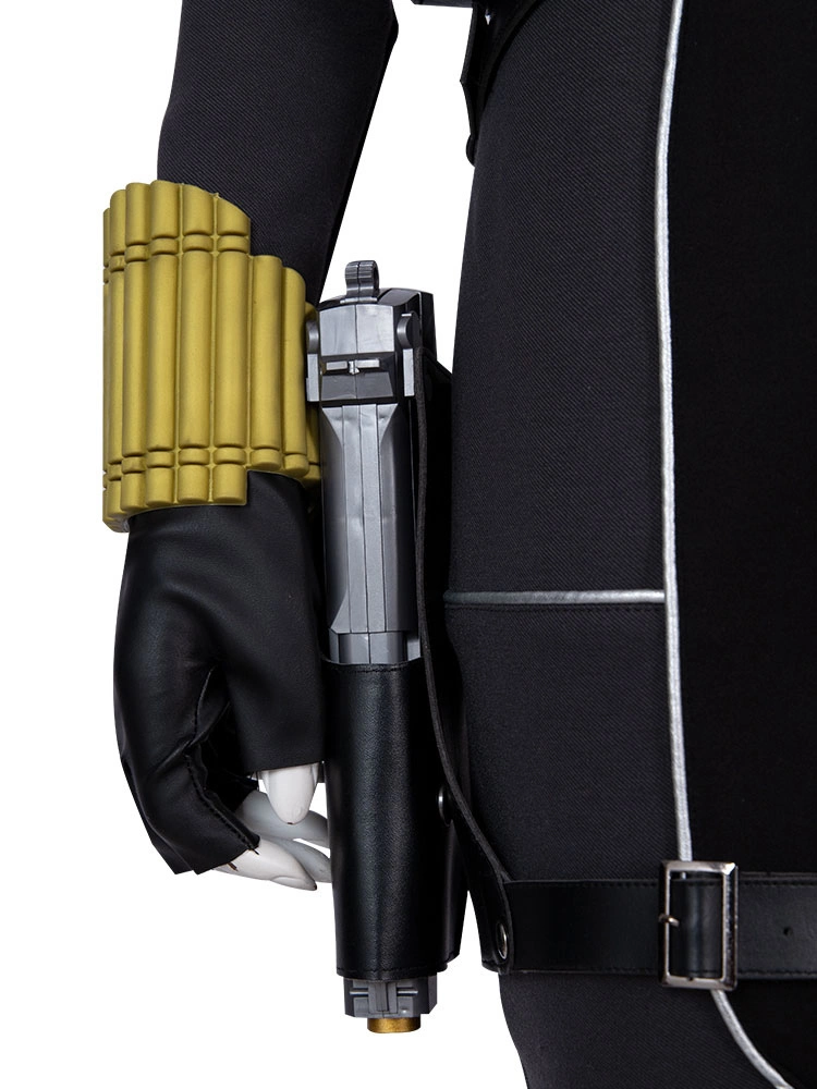 Marvel Comics Black Widow Cosplay Natasha PU Jumpsuit Cosplay Costume 10 Marvel Comics Black Widow Cosplay Natasha PU Jumpsuit Cosplay Costume - Image 8