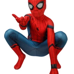 Marvel Comics Spider Man Homecoming Kid Cosplay Costume Lycra Spandex Jumpsuit -Halloween Shop 20200116164634547162
