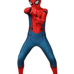 Marvel Comics Spider Man Homecoming Kid Cosplay Costume Lycra Spandex Jumpsuit