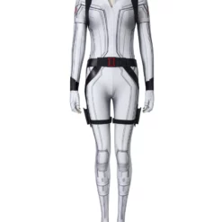 Marvel Comics Shield Avengers Black Widow Marvel Comics Movie Natasha Romanoff White Catsuit Costume Cosplay