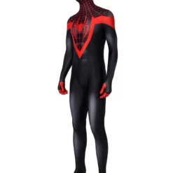 Marvel Comics Ultimate Spiderman Costume Miles Morales Marvel Comics Superhero Cosplay Catsuits -Halloween Shop 202005131459202321837