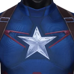 Marvel Comics Marvel's The Avengers Captain America Cosplay Costume Film Lycra Spandex Catsuits -Halloween Shop 202005131459311385242