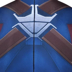 Marvel Comics Marvel's The Avengers Captain America Cosplay Costume Film Lycra Spandex Catsuits -Halloween Shop 202005131459314634094