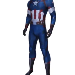 Marvel Comics Marvel's The Avengers Captain America Cosplay Costume Film Lycra Spandex Catsuits -Halloween Shop 202005131459326253647
