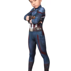 Marvel Comics Marvel's The Avengers Captain America Cosplay Costume Catsuits With Gloves 13 Marvel Comics Marvel's The Avengers Captain America Cosplay Costume Catsuits With Gloves -Halloween Shop 202005141106112876559