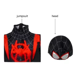 Spider Man Miles Morales Cosplay Jumpsuit PS4 Game Marvel Comics Cosplay Costume For Kids -Halloween Shop 20200514110621658354