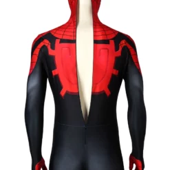 Spider-Man Zentai Jumpsuit Black Red Superior Cosplay Costume -Halloween Shop 202005141106309329711
