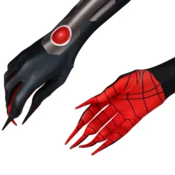 Spider-Man Zentai Jumpsuit Black Red Superior Cosplay Costume -Halloween Shop 202005141106329352836