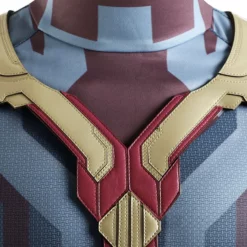 Marvel Comics Marvel Avengers Vision Superhero Halloween Cosplay Costume -Halloween Shop 202006041013514039624