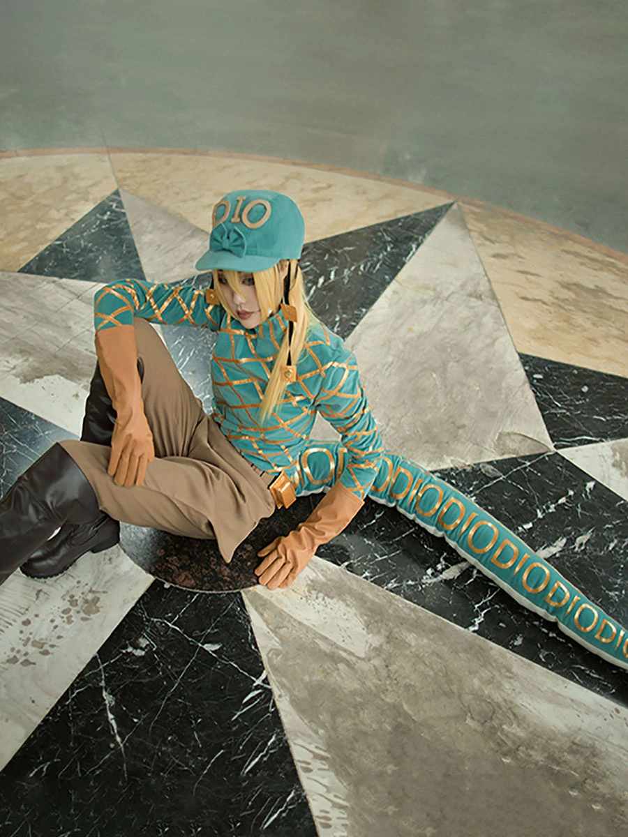JoJos Bizzare Adventure Diego Brando Cosplay Costume 9 JoJos Bizzare Adventure Diego Brando Cosplay Costume - Image 7