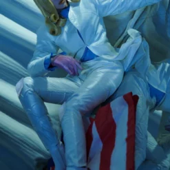 JoJos Bizarre Adventure Steel Ball Run Funny Valentine Cosplay Costume