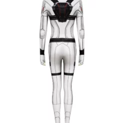 Marvel Comics Marvel 2023 Movie Black Widow Natasha Romanoff White Suit Zentai Jumpsuit Cosplay Costume -Halloween Shop 202006281519041615482