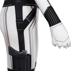 Marvel Comics Marvel 2023 Movie Black Widow Natasha Romanoff White Suit Zentai Jumpsuit Cosplay Costume -Halloween Shop 20200628151905608677