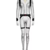 Marvel Comics Marvel 2023 Movie Black Widow Natasha Romanoff White Suit Zentai Jumpsuit Cosplay Costume -Halloween Shop 202006281519064809390