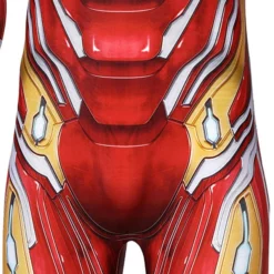 Marvel Comics Marvel Avengers Iron Man Tony Stark Zentai Jumpsuit Cosplay Costume -Halloween Shop 202007141526008785844