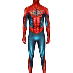 Marvel Comics PS4 Marvel Spider Man Armour MK IV Zentai Jumpsuit Cosplay Costume