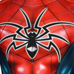 Marvel Comics PS4 Marvel Spider Man Armour MK IV Zentai Jumpsuit Cosplay Costume -Halloween Shop 202007161745294299601