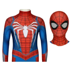 Spider-Man Kids Cosplay Jumpsuit Marvel 2018 PS4 Game Cosplay Costume -Halloween Shop 202008041156236672013