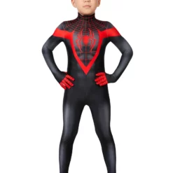 Marvel Comics Kids PS5 2023 Spider Man Miles Morales Zentai Jumpsuit Cosplay Costume 19 Marvel Comics Kids PS5 2023 Spider Man Miles Morales Zentai Jumpsuit Cosplay Costume -Halloween Shop 202008041156351614352