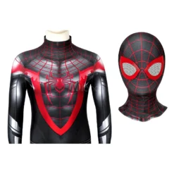 Marvel Comics Marvel Spider Man Into The Spider Verse Miles Kids Zentai Halloween Cosplay Costume -Halloween Shop 202009041437123514241