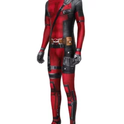 Marvel Comics Dead Pool Outfit Cosplay Costume Halloween -Halloween Shop 202009081018310983309