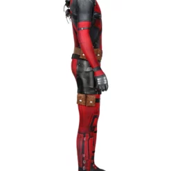 Marvel Comics Dead Pool Outfit Cosplay Costume Halloween Deluxe Version Suit -Halloween Shop 202009081019248163199