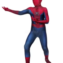 Spider-Man Classical Suit Kids Cosplay Jumpsuit Zentai Cosplay Costume Carnival -Halloween Shop 202009101418497832002