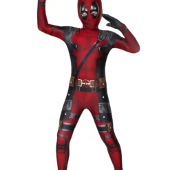 Marvel Comics Deadpool Jumpsuit Kid Zentai Cosplay Costume Carnival Halloween 20 Marvel Comics Deadpool Jumpsuit Kid Zentai Cosplay Costume Carnival Halloween -Halloween Shop 202009101418553254768