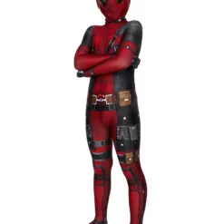 Marvel Comics Deadpool Jumpsuit Kid Zentai Cosplay Costume Carnival Halloween 15 Marvel Comics Deadpool Jumpsuit Kid Zentai Cosplay Costume Carnival Halloween -Halloween Shop 202009101418568751231