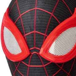 Spider-Man: Into The Spider-Verse Miles Morales Cosplay Costume Polyester Fiber Jumpsuit Marvel Comics Cosplay -Halloween Shop 202011051339360362703