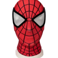 The Amazing Spider-Man Cosplay Costume Polyester Lycra Spandex Jumpsuit Marvel Comics Cosplay -Halloween Shop 202011051339419641491