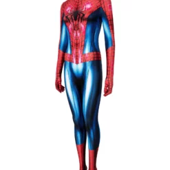 The Amazing Spider-Man Cosplay Costume Polyester Lycra Spandex Jumpsuit Marvel Comics Cosplay -Halloween Shop 202011051339450233687