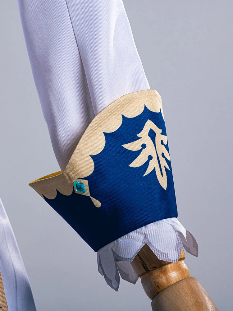 Genshin Impact Barbara Cosplay Costume Warm White Polyester Hat Sash Dress Cosplay Costume Set 10 Genshin Impact Barbara Cosplay Costume Warm White Polyester Hat Sash Dress Cosplay Costume Set - Image 8