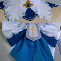 Genshin Impact Barbara Cosplay Costume Warm White Polyester Hat Sash Dress Cosplay Costume Set 16 Genshin Impact Barbara Cosplay Costume Warm White Polyester Hat Sash Dress Cosplay Costume Set -Halloween Shop 202011191507471456661