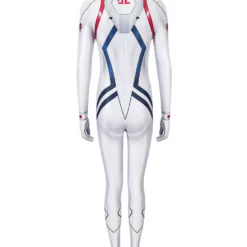 EVA Evangelion Asuka Soryu Asuka Langley Cosplay Costume White Lycra Spandex Jumpsuit Catsuits Zentai -Halloween Shop 202012041457181376313