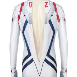 EVA Evangelion Asuka Soryu Asuka Langley Cosplay Costume White Lycra Spandex Jumpsuit Catsuits Zentai -Halloween Shop 202012041457200659133